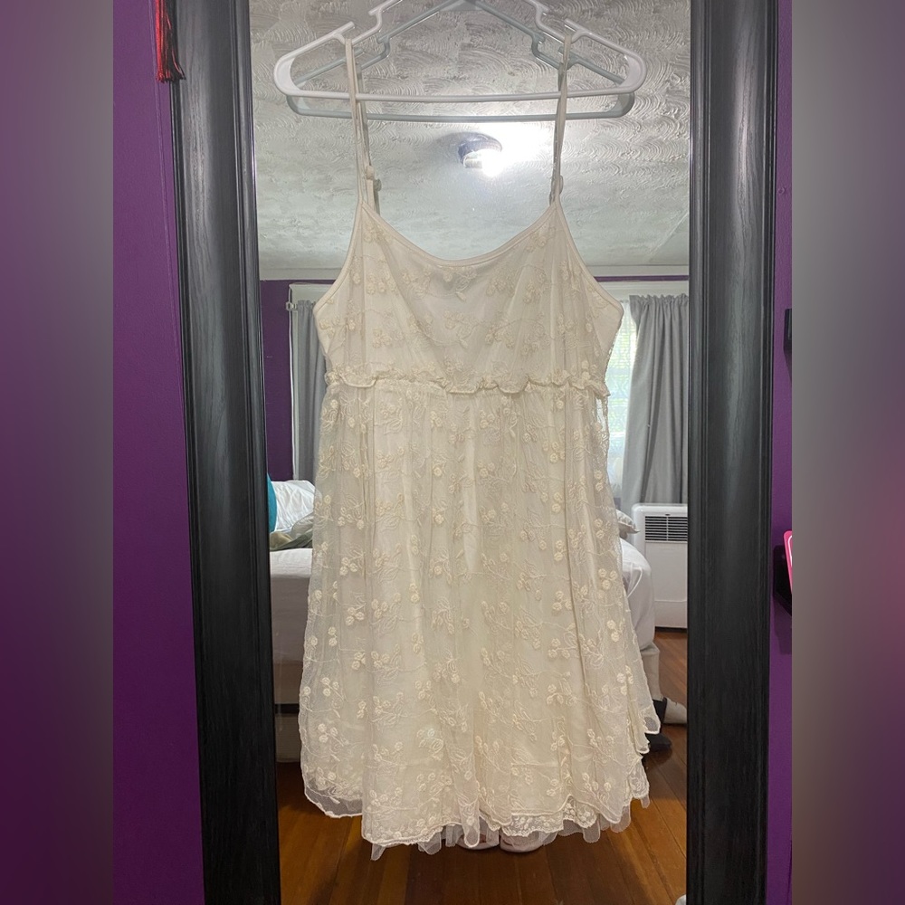 off white dress